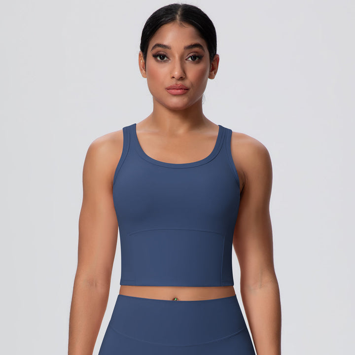 Padded Crop Tank Top for Women