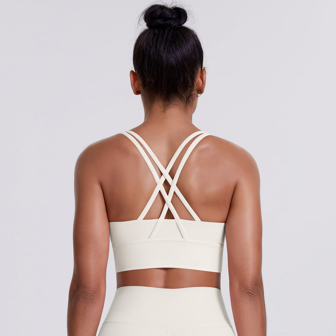 Cross-Back Sports Bra