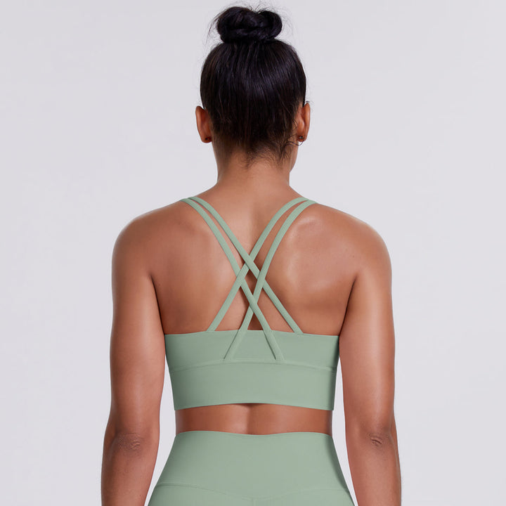 Cross-Back Sports Bra