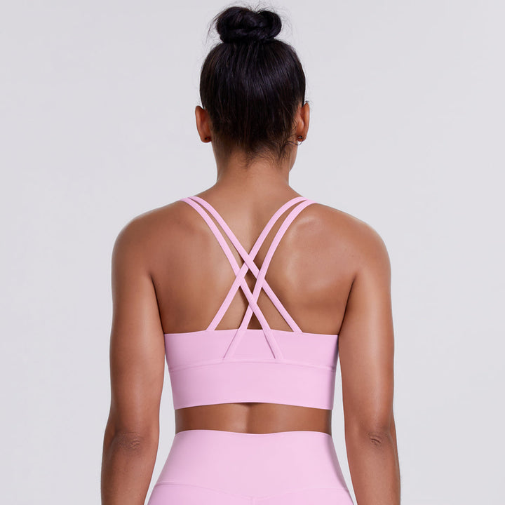 Cross-Back Sports Bra