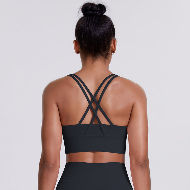 Cross-Back Sports Bra