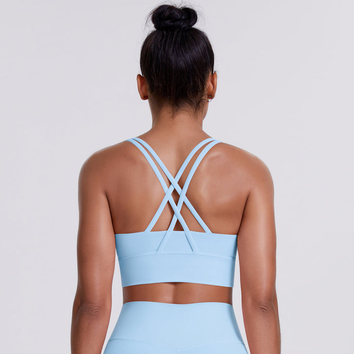 Cross-Back Sports Bra