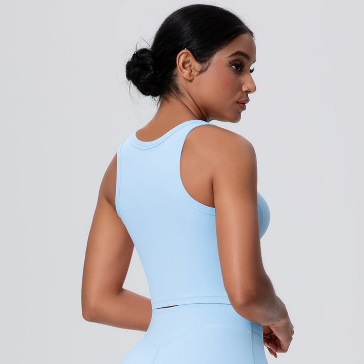 Padded Crop Tank Top for Women