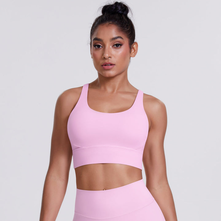 Cross-Back Sports Bra