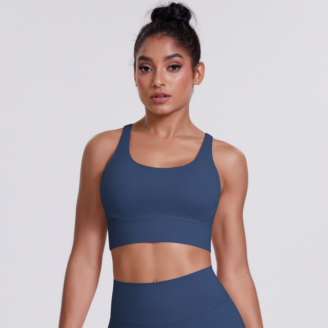 Cross-Back Sports Bra