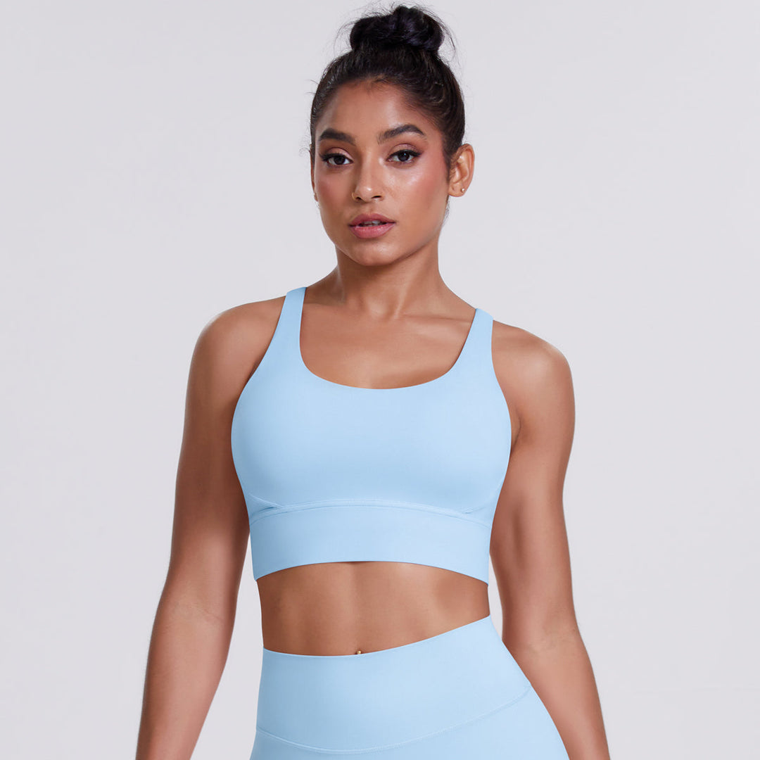 Cross-Back Sports Bra