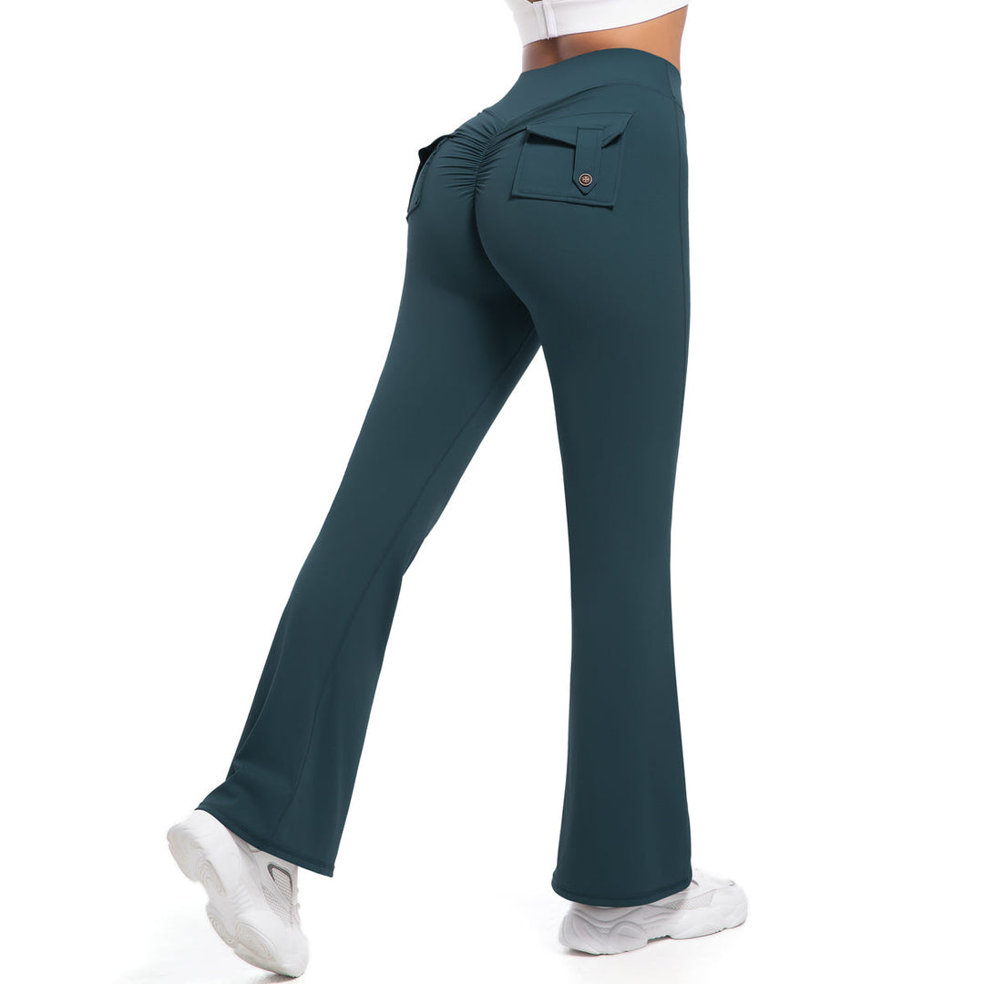 Cargo Pocket Flare Leggings