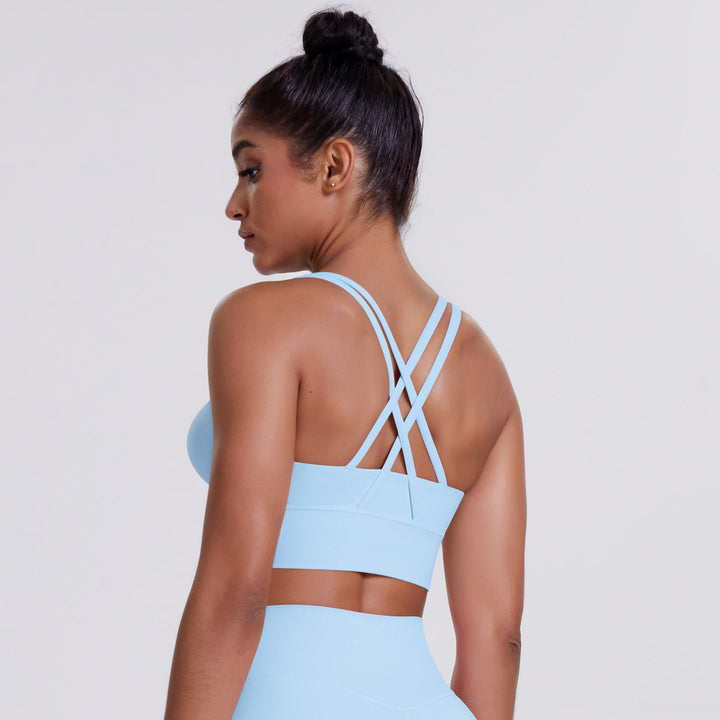 Cross-Back Sports Bra