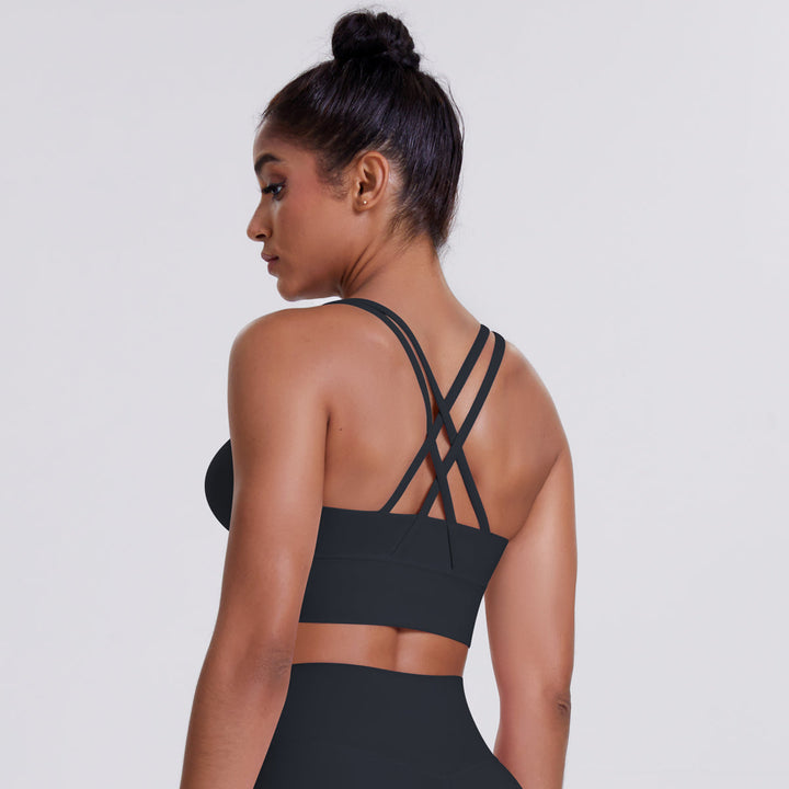 Cross-Back Sports Bra