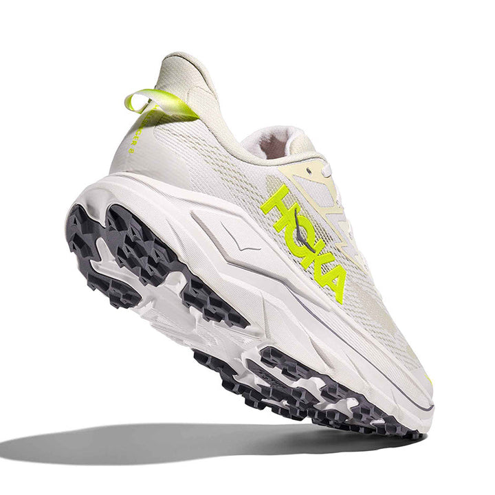 Men's Challenger 8 White/Neon Hoka Citrus