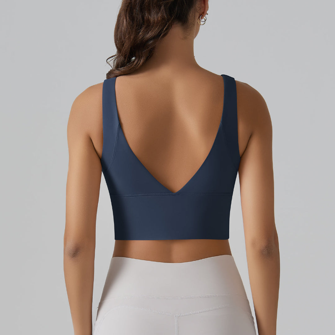 V-Back Sports Bra