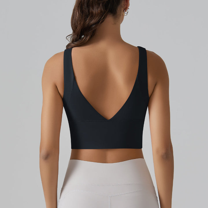 V-Back Sports Bra