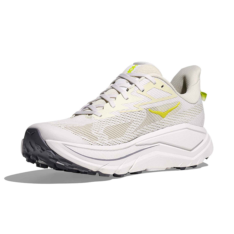 Men's Challenger 8 White/Neon Hoka Citrus