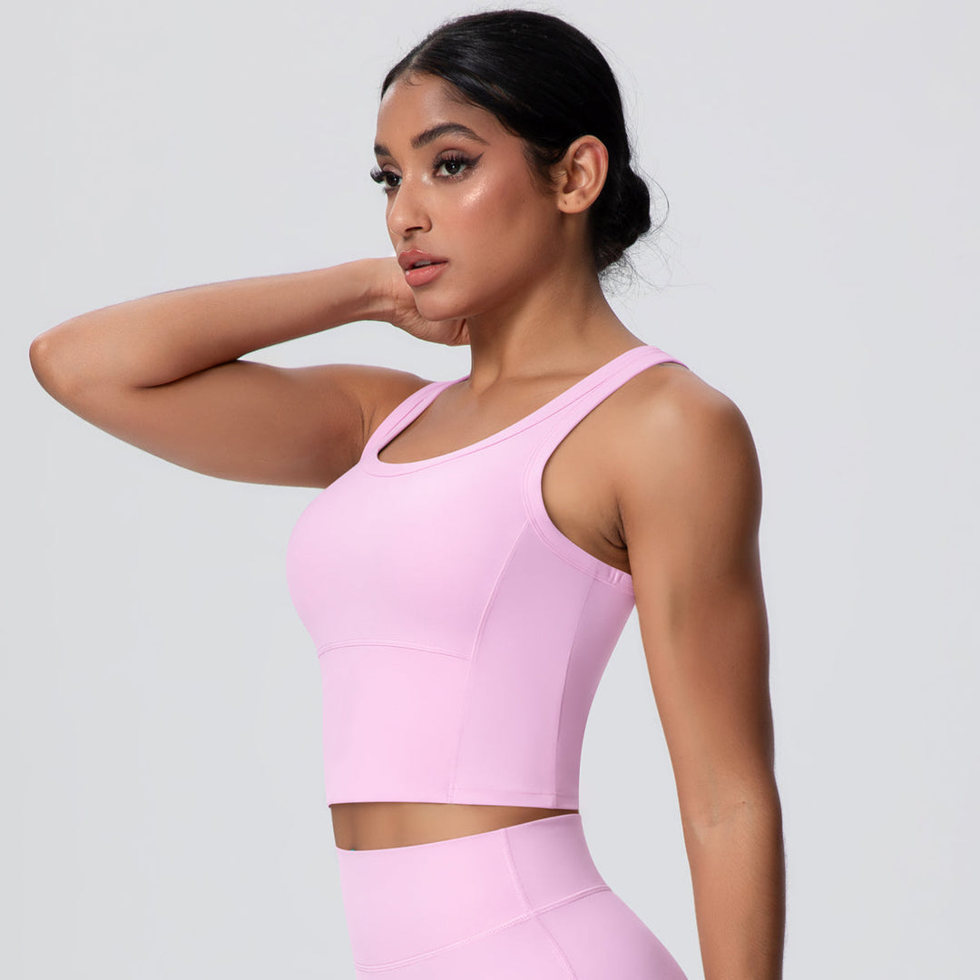 Padded Crop Tank Top for Women