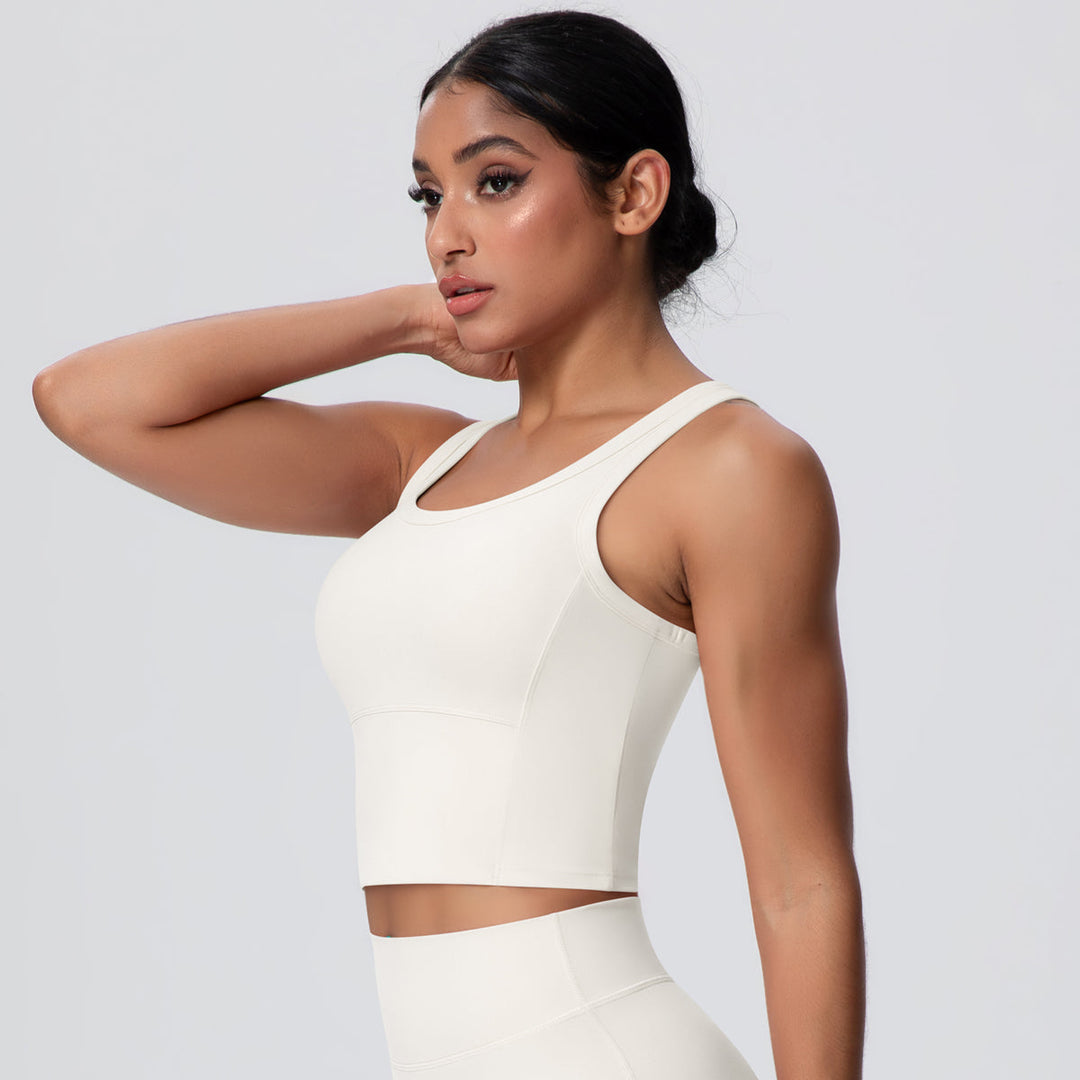 Padded Crop Tank Top for Women