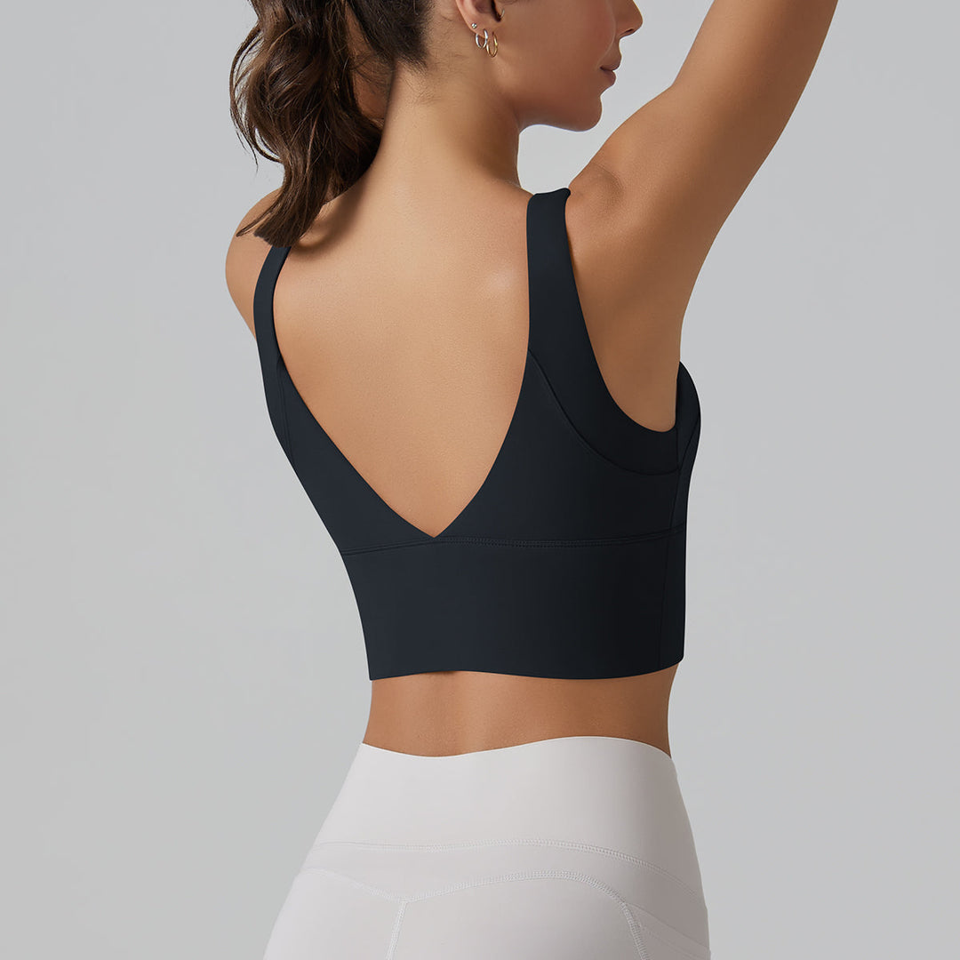 V-Back Sports Bra