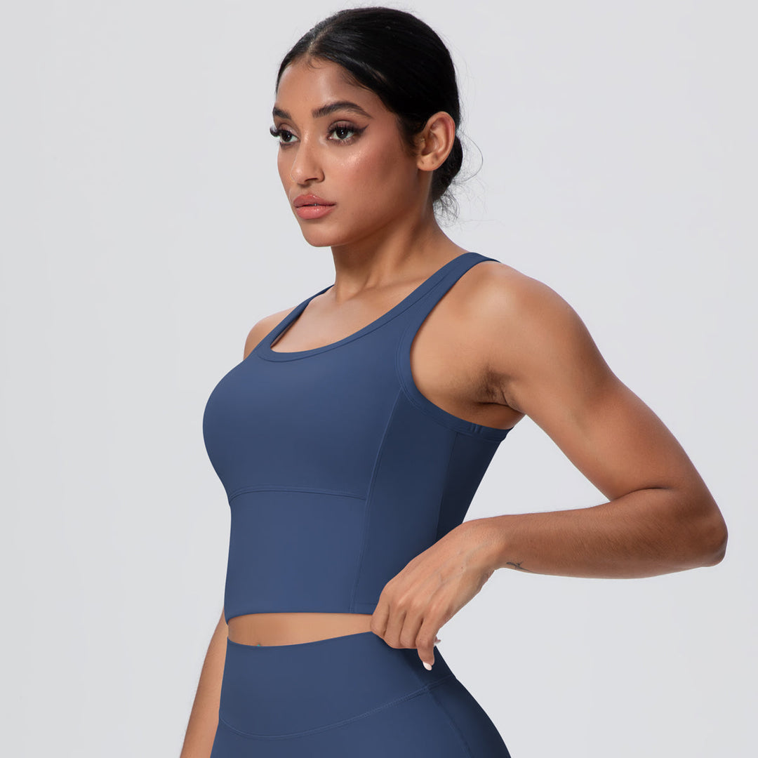 Padded Crop Tank Top for Women