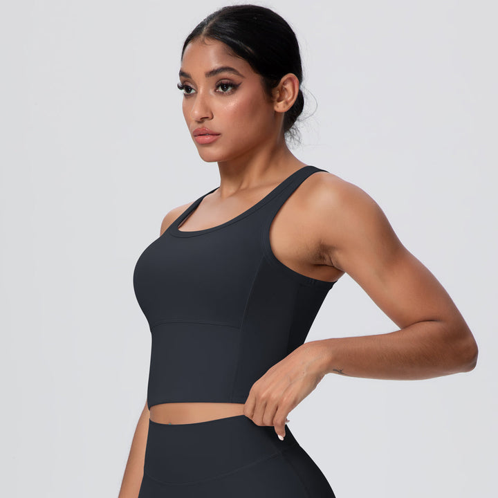 Padded Crop Tank Top for Women