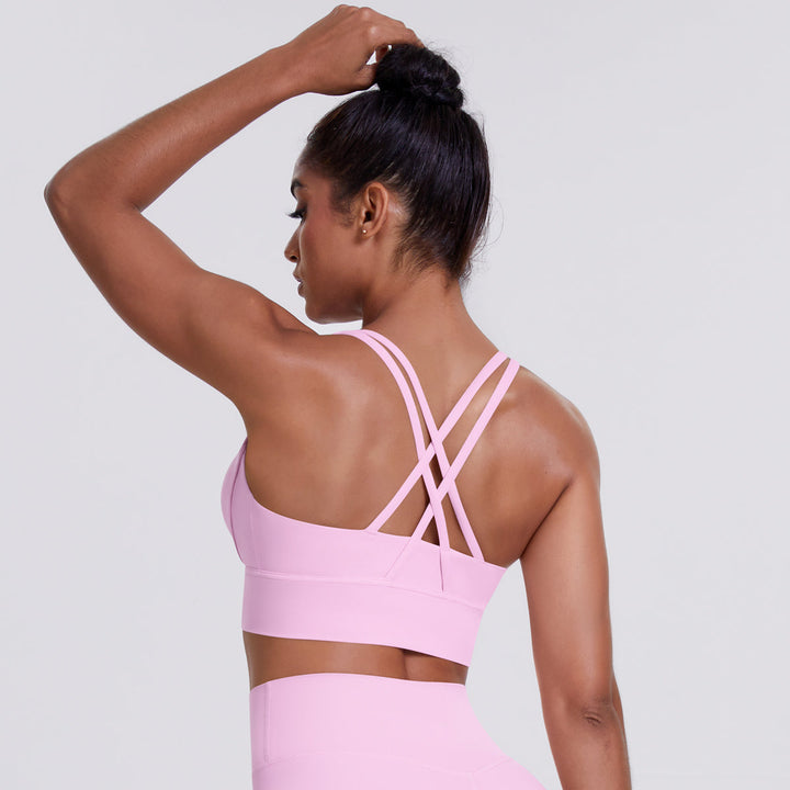 Cross-Back Sports Bra
