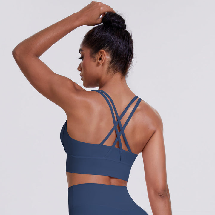Cross-Back Sports Bra