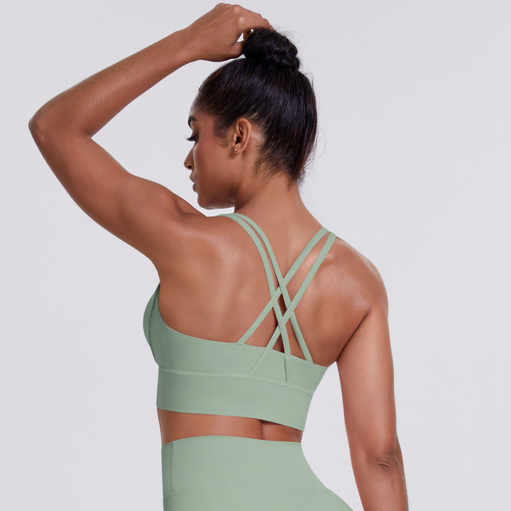 Cross-Back Sports Bra