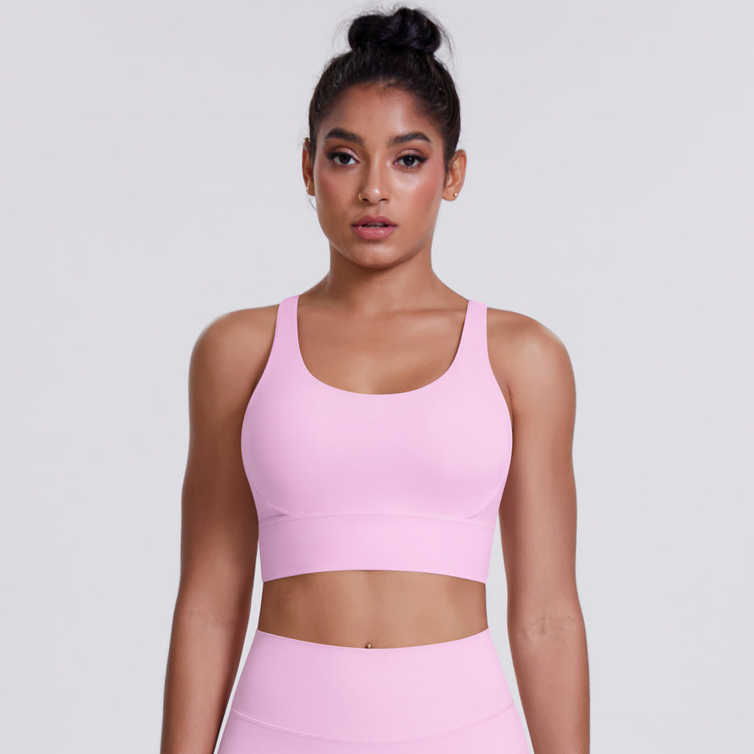 Cross-Back Sports Bra
