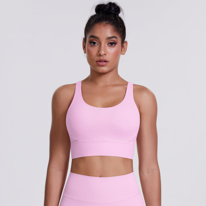 Cross-Back Sports Bra