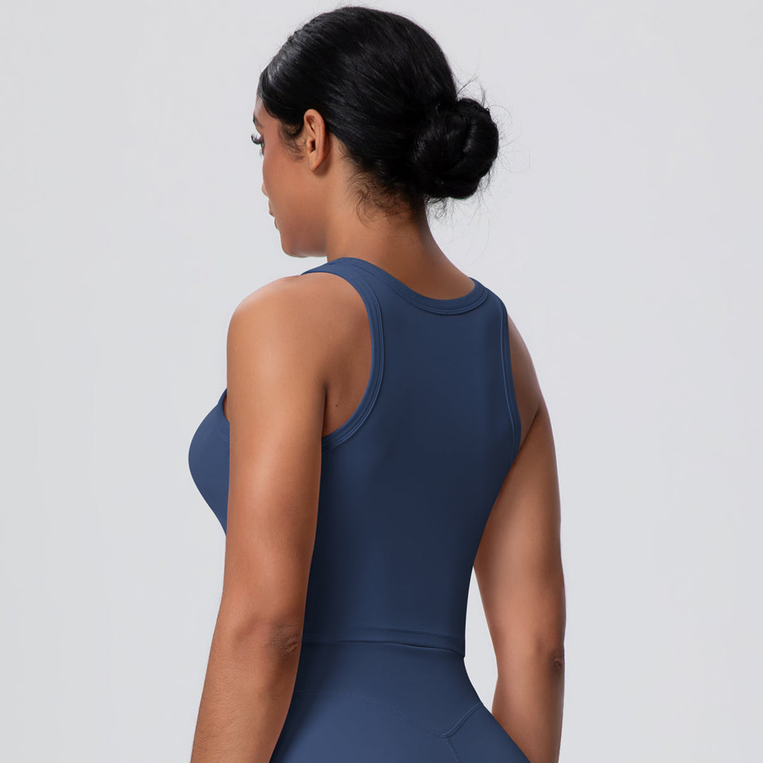 Padded Crop Tank Top for Women