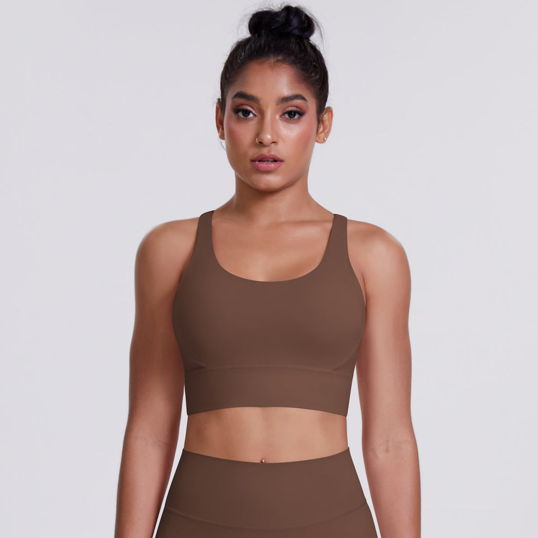 Cross-Back Sports Bra