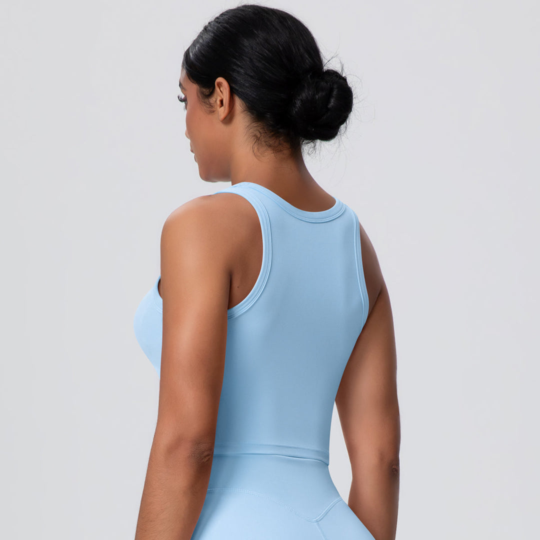 Padded Crop Tank Top for Women