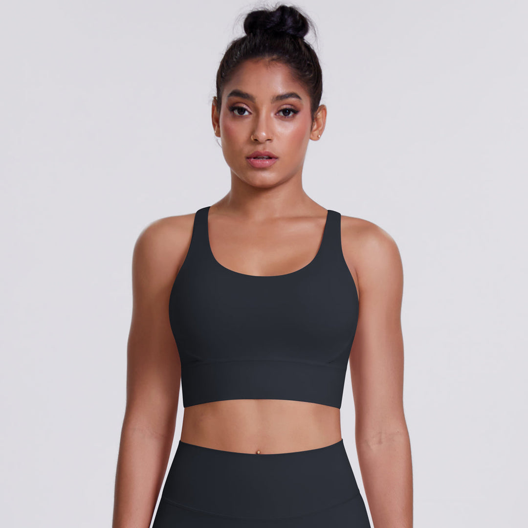 Cross-Back Sports Bra