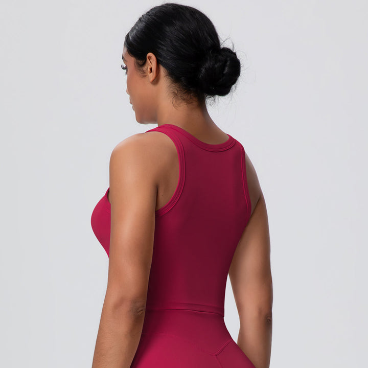 Padded Crop Tank Top for Women