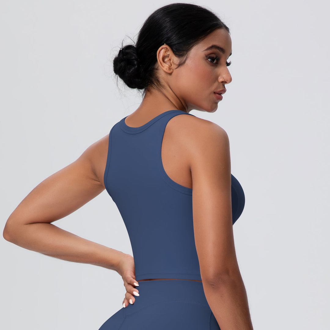 Padded Crop Tank Top for Women