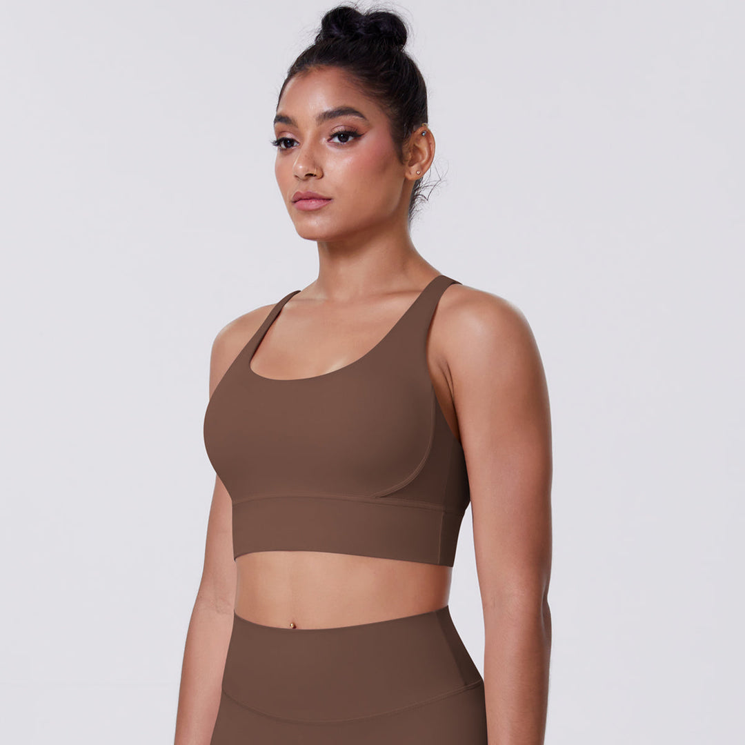 Cross-Back Sports Bra