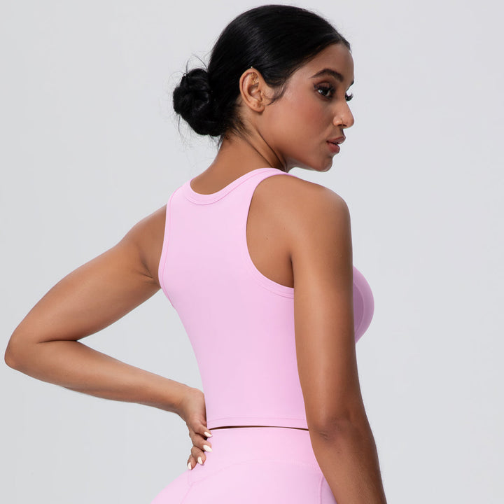 Padded Crop Tank Top for Women