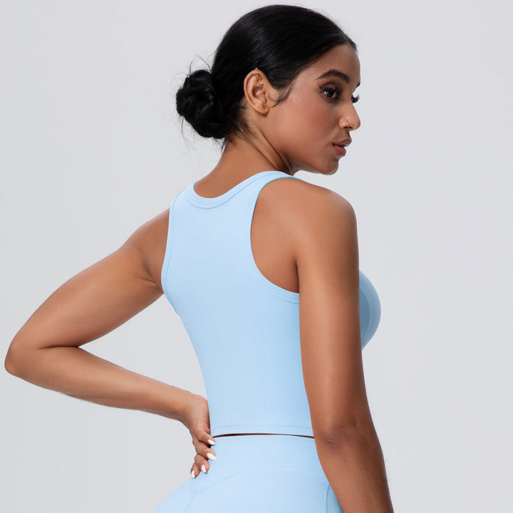 Padded Crop Tank Top for Women