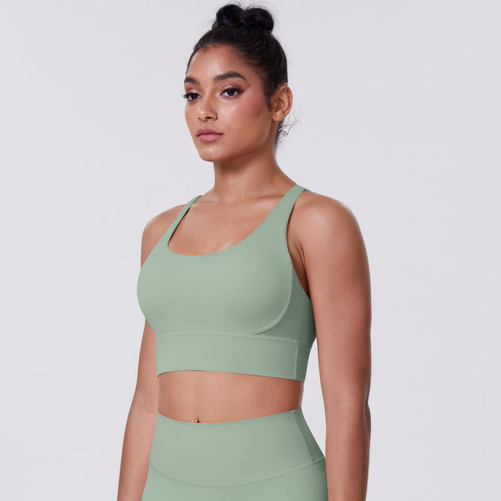 Cross-Back Sports Bra