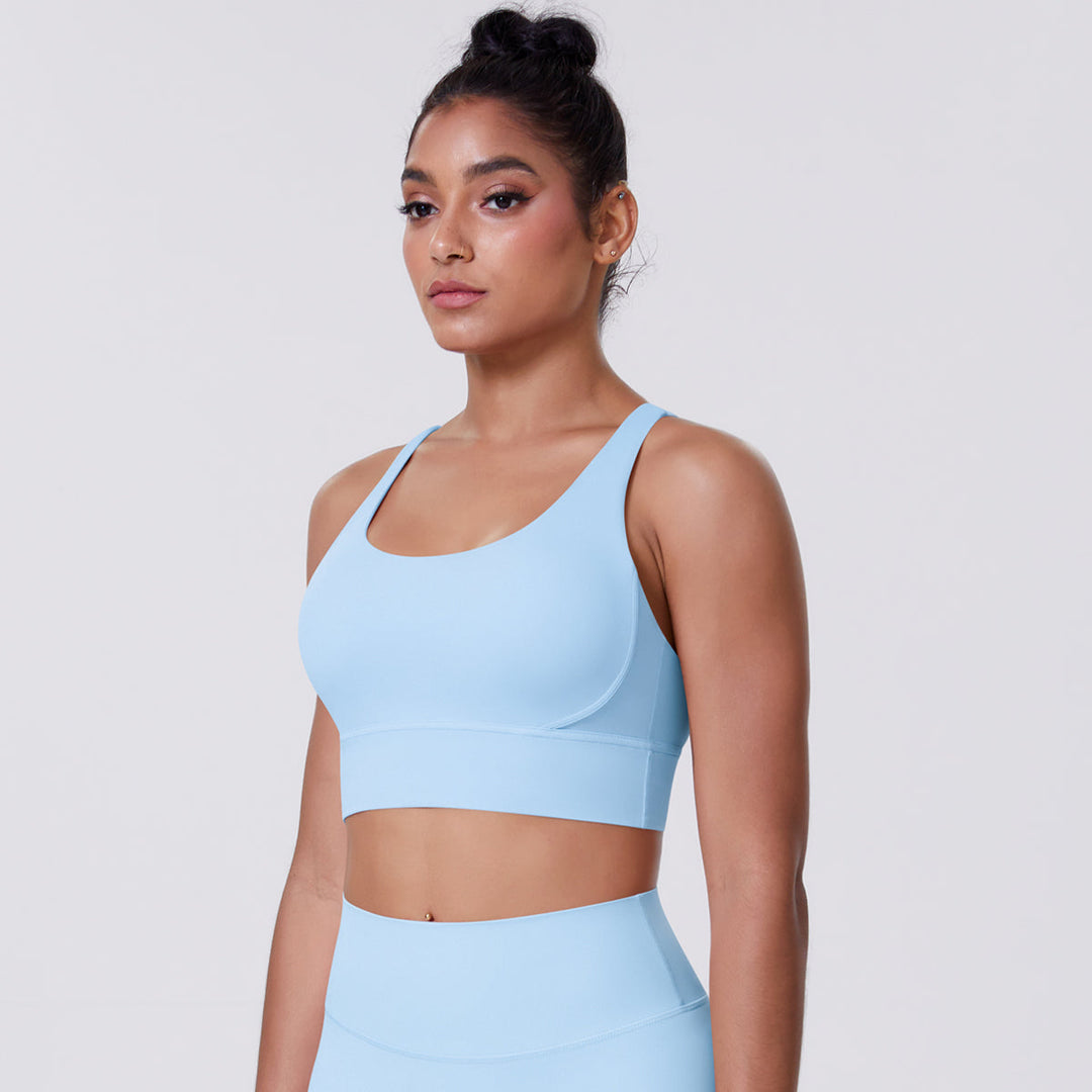 Cross-Back Sports Bra