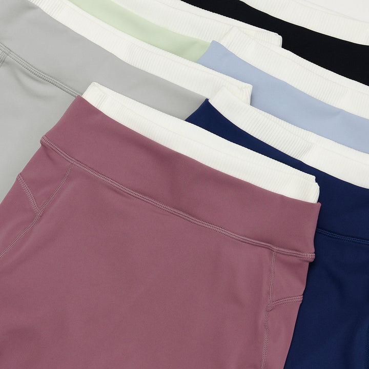 High-Waisted Contrast Sculpt Leggings