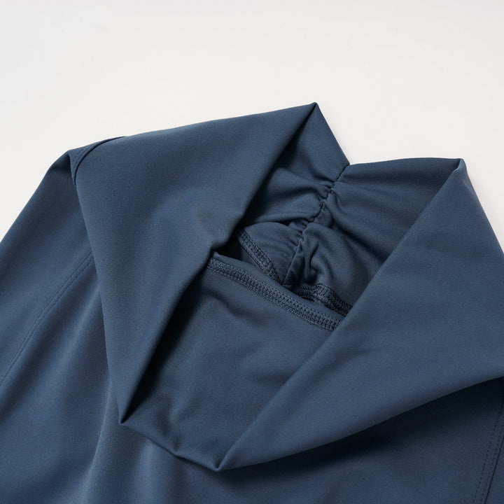 V-Back Ruched Flare Leggings