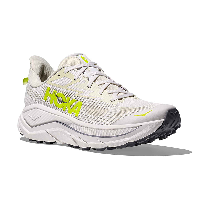 Men's Challenger 8 White/Neon Hoka Citrus