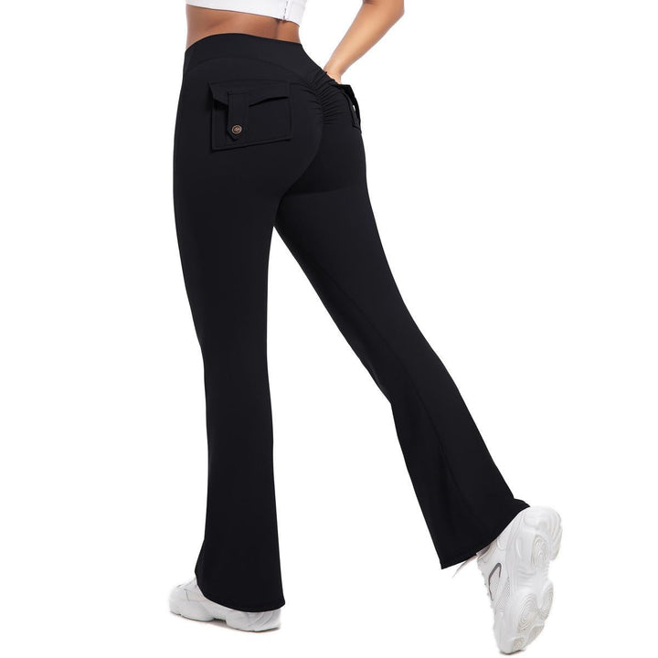 Cargo Pocket Flare Leggings
