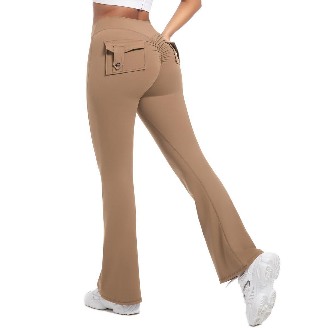 Cargo Pocket Flare Leggings