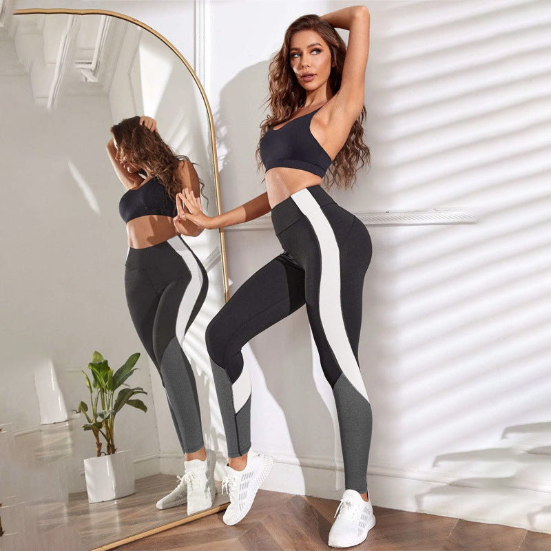 Colorblock High-Waisted Leggings