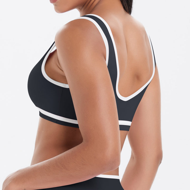 Colorblock Low-Cut Sports Bra