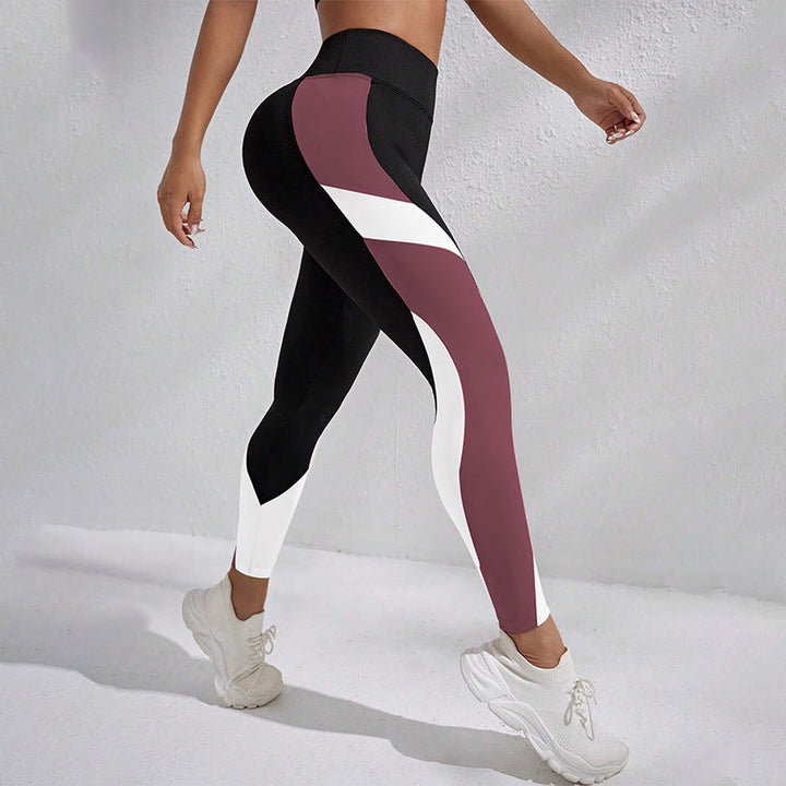 Colorblock High-Waisted Leggings