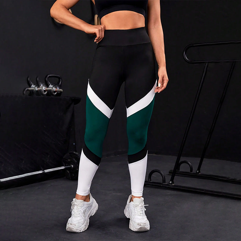Colorblock High-Waisted Leggings
