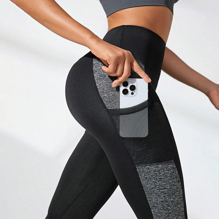 Colorblock High-Waisted Leggings