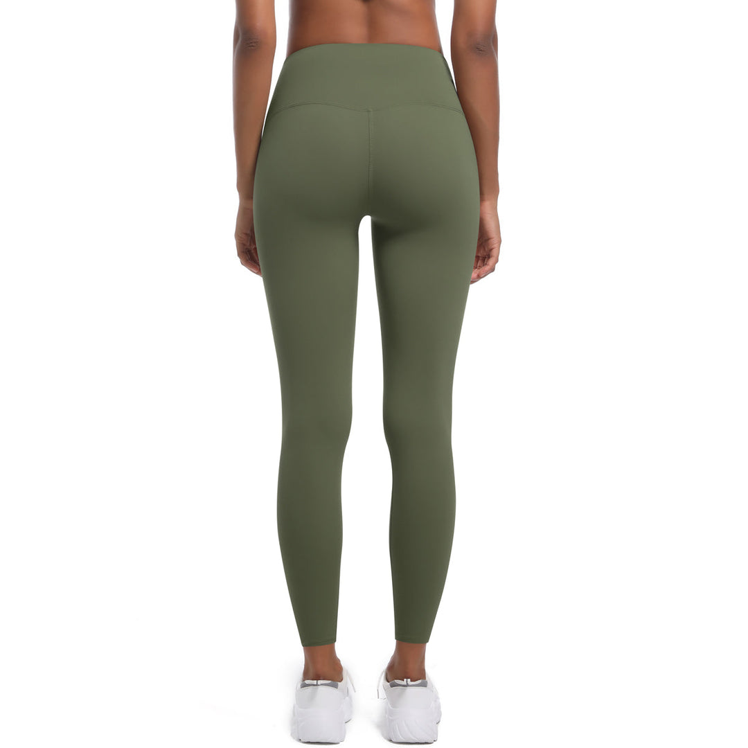 Striped Colorblock High-Waist Leggings