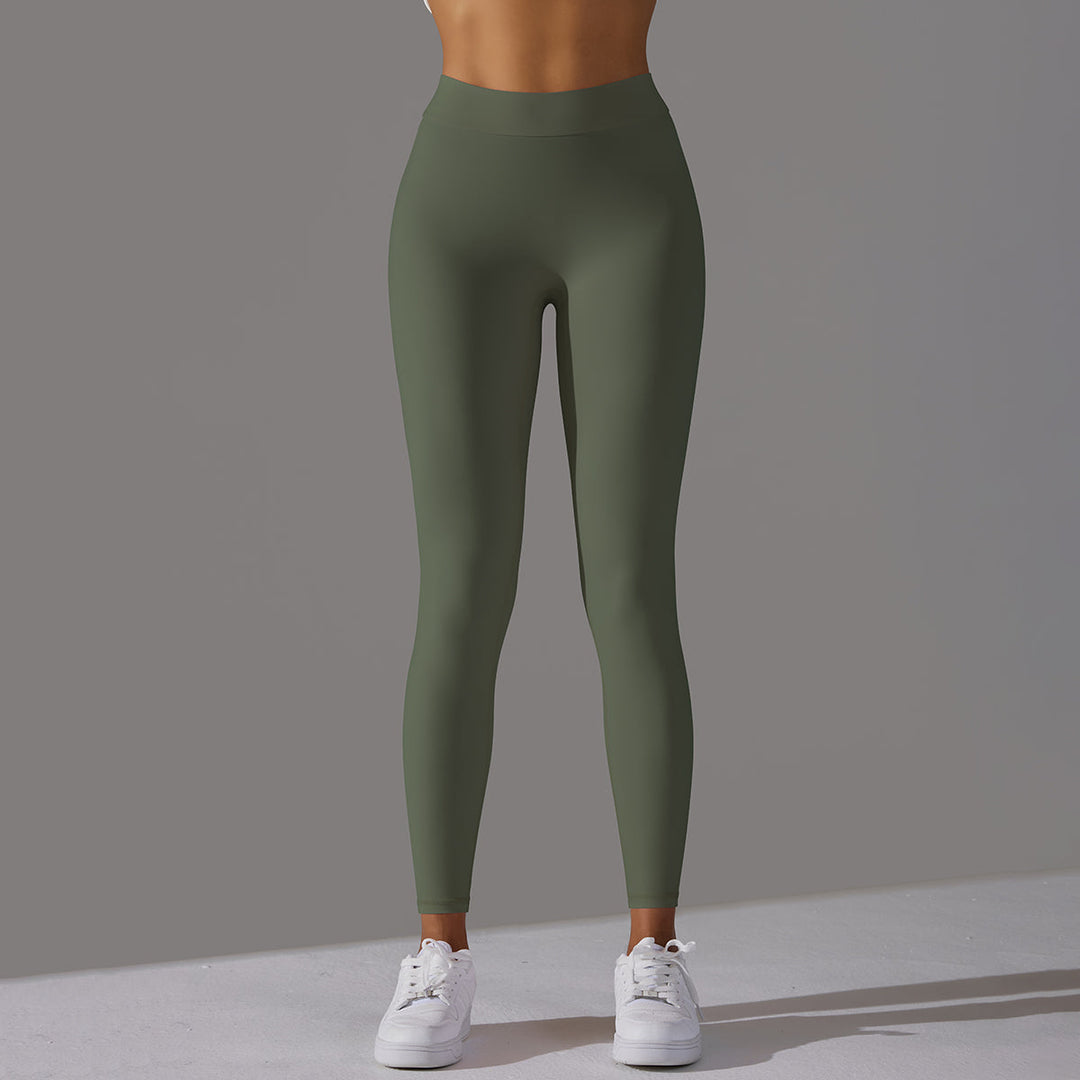 V-Back Ruched Leggings